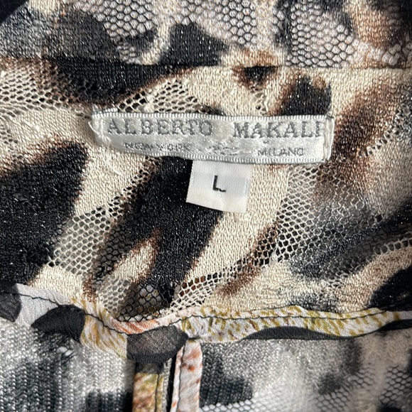 Alberto Makali Animal Print Blazer - Picture 3 of 4